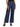 HYRA BUTTONED VENT CROPPED JEANS