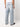 LOGO PATCH STRAIGHT LEG JEANS LIG BLU