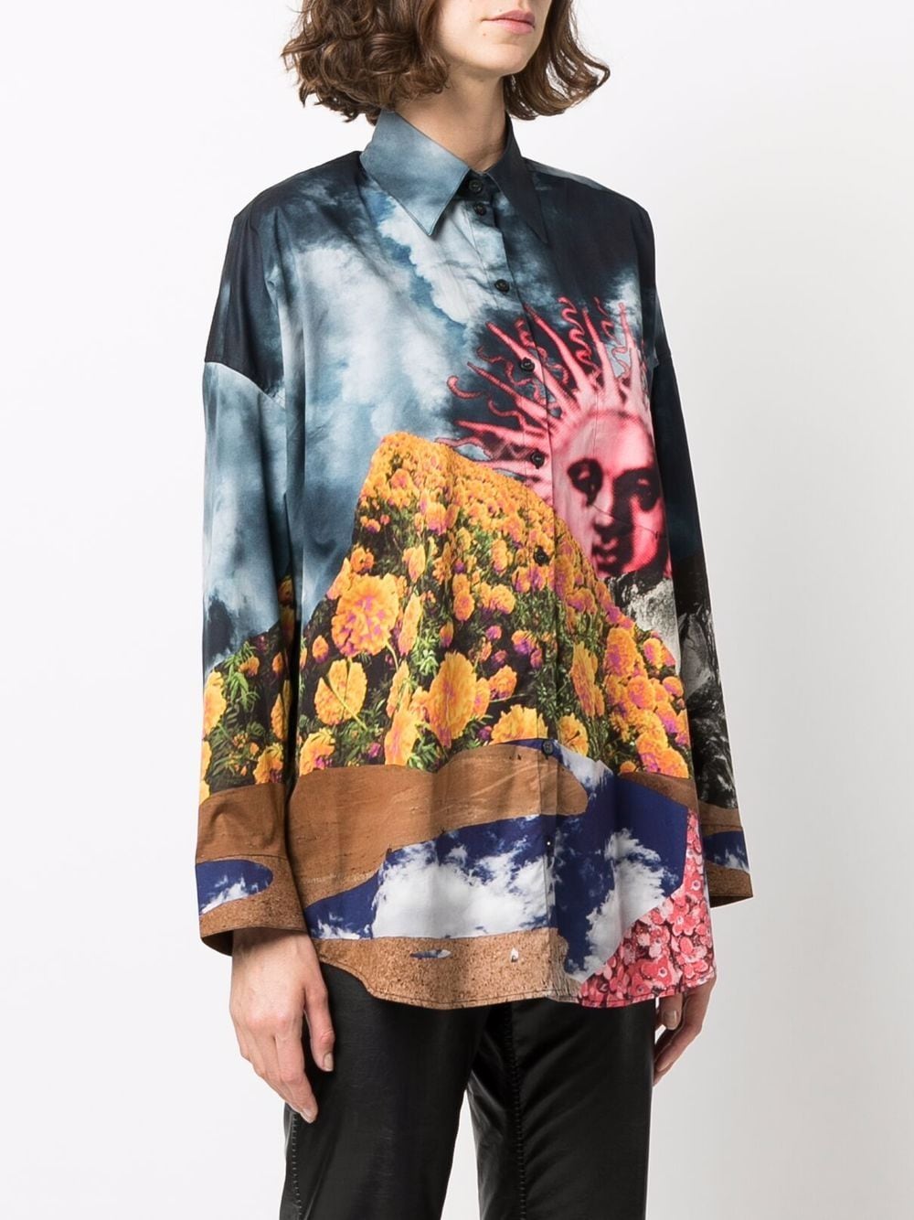 LANDSCAPE PRINT SHIRT