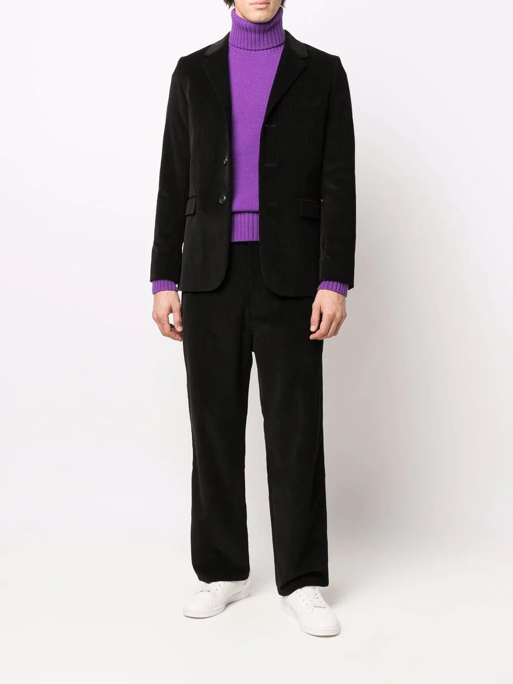 STRAIGH-LEG CORDUROY TROUSERS