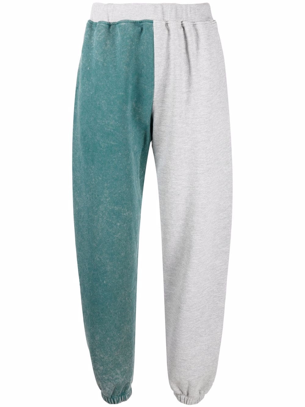 TWO-TONE TRACK PANTS TEA GRY