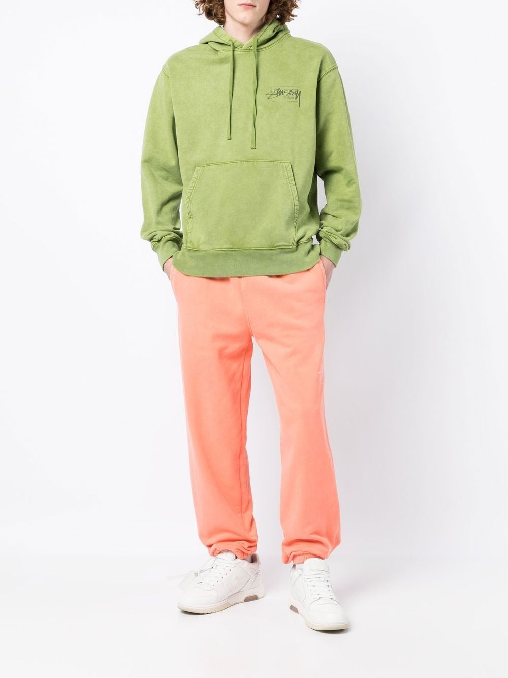 DYED STUSSYDESIGN PANTS PEA.