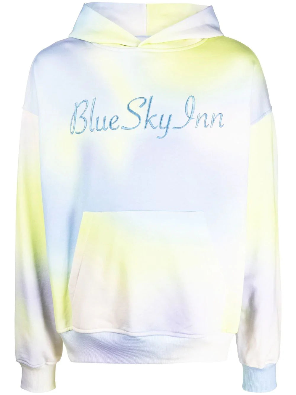 EMBROIDERED-LOGO TIE DYE HOODIE TIE DYE