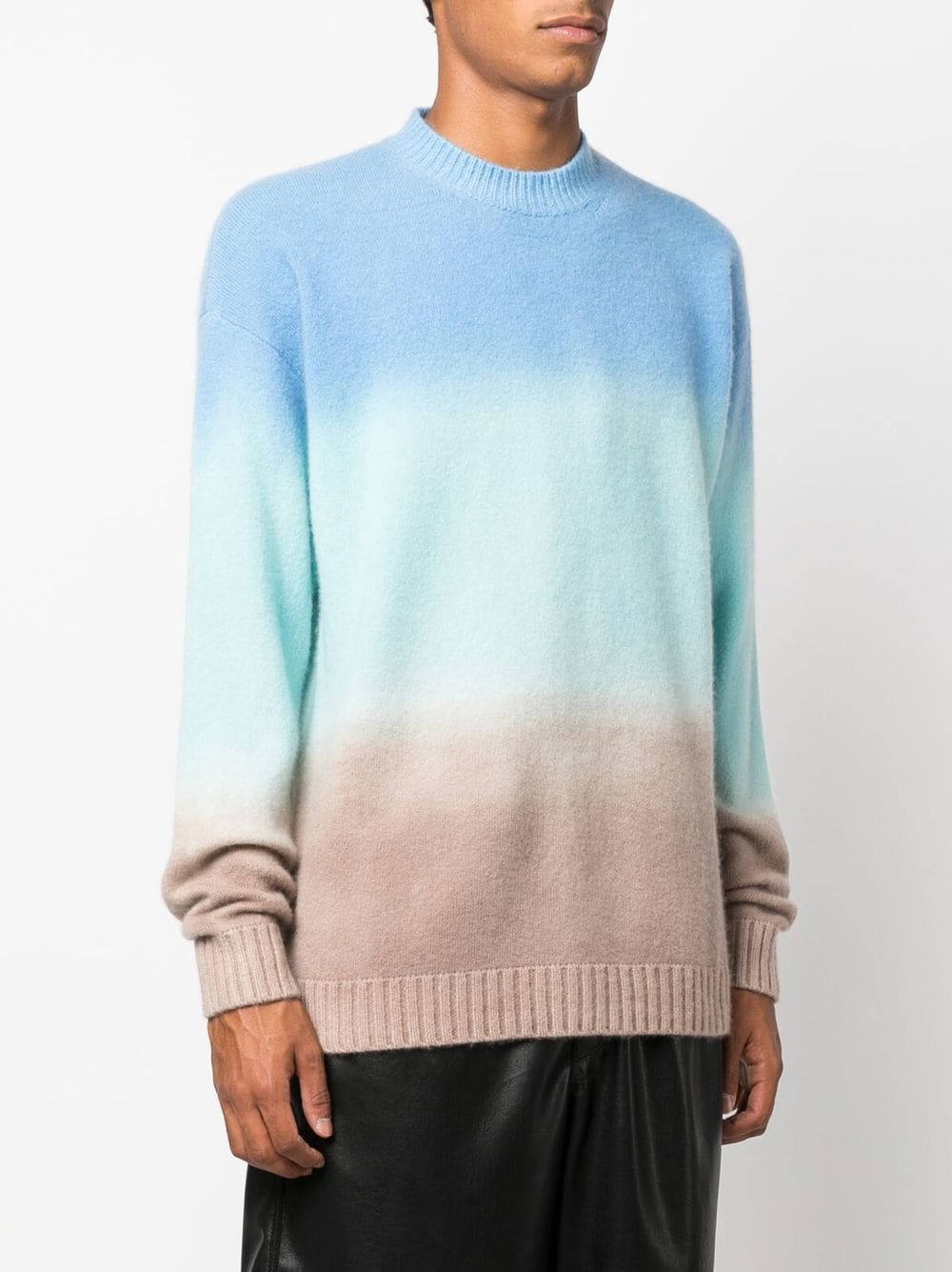 LANEUS FINE-KNIT CREWNECK JUMPER VAR 1 MUL