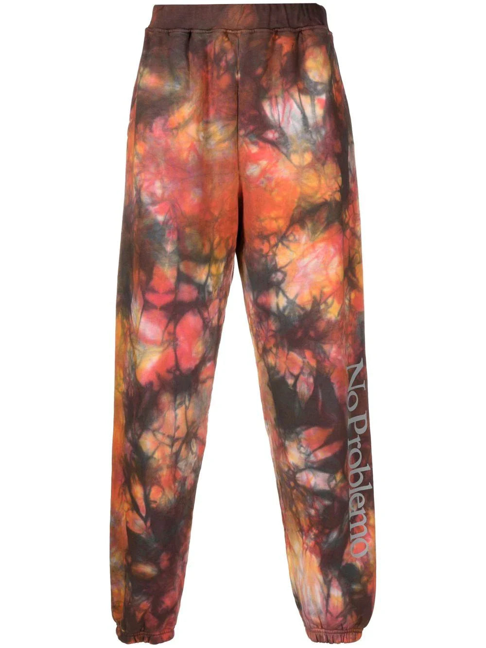 STORM DYE NO PROBLEMO SLOGAN-PRINT SWEATPANTS