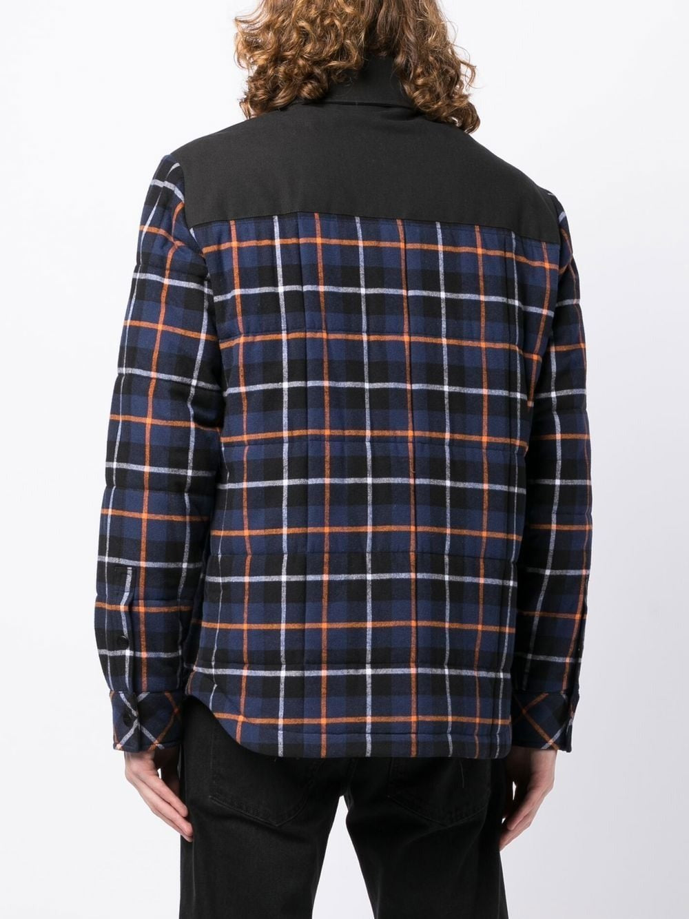 CROSS CHECK PADDED OVERSHIRT