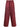 MICRO FACE LOGO-PATCH WIDE-LEG SWEATPANTS WIN RED