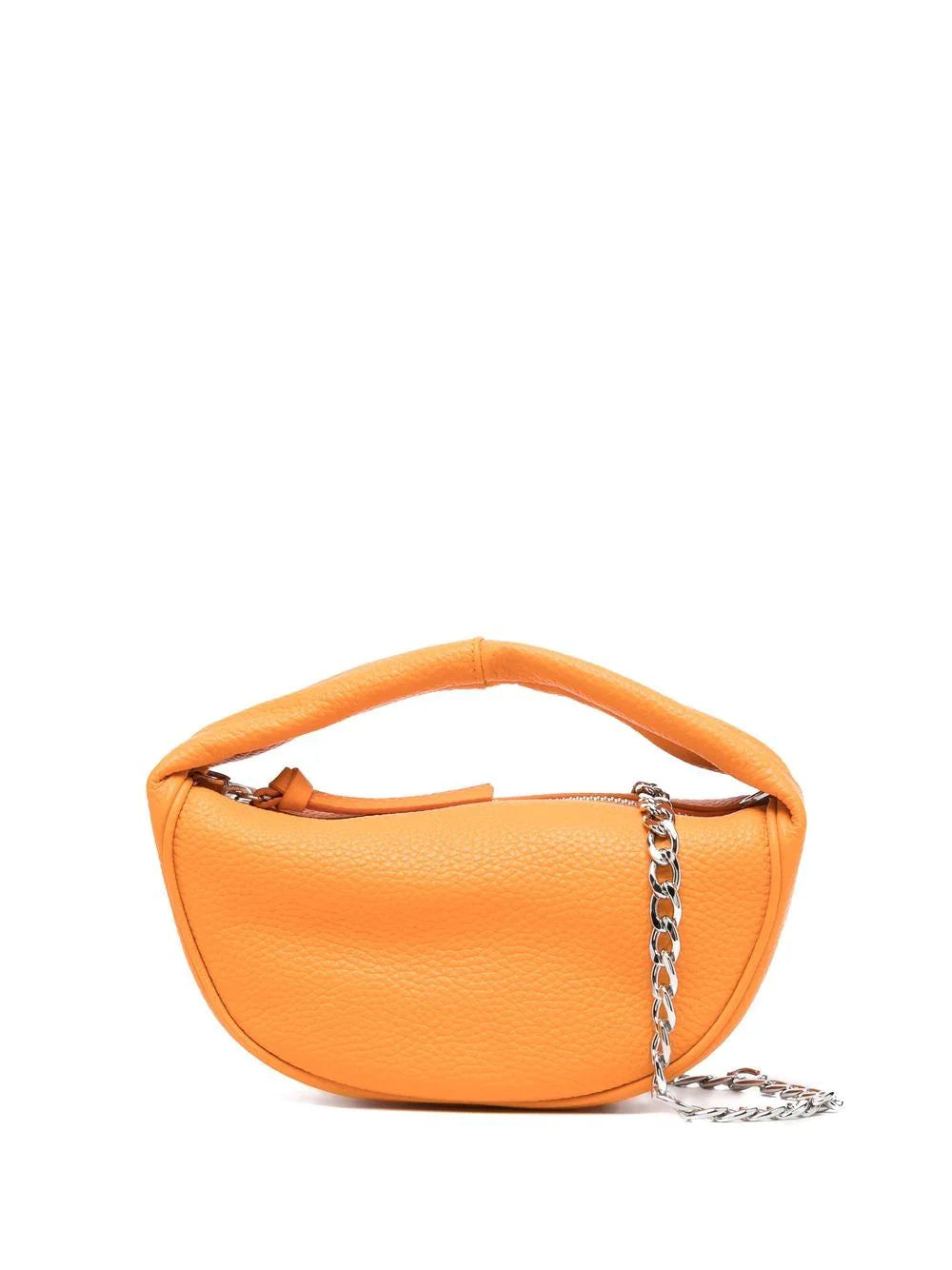 BABY CUSH ORANGE FLAT GRAIN LEATHER