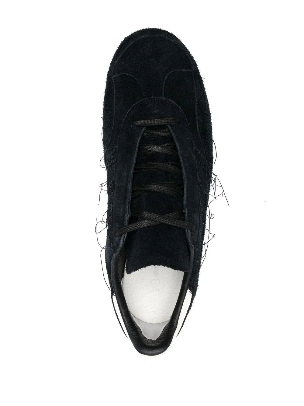 Y-3 GAZELLE SUEDE SNEAKERS BLK