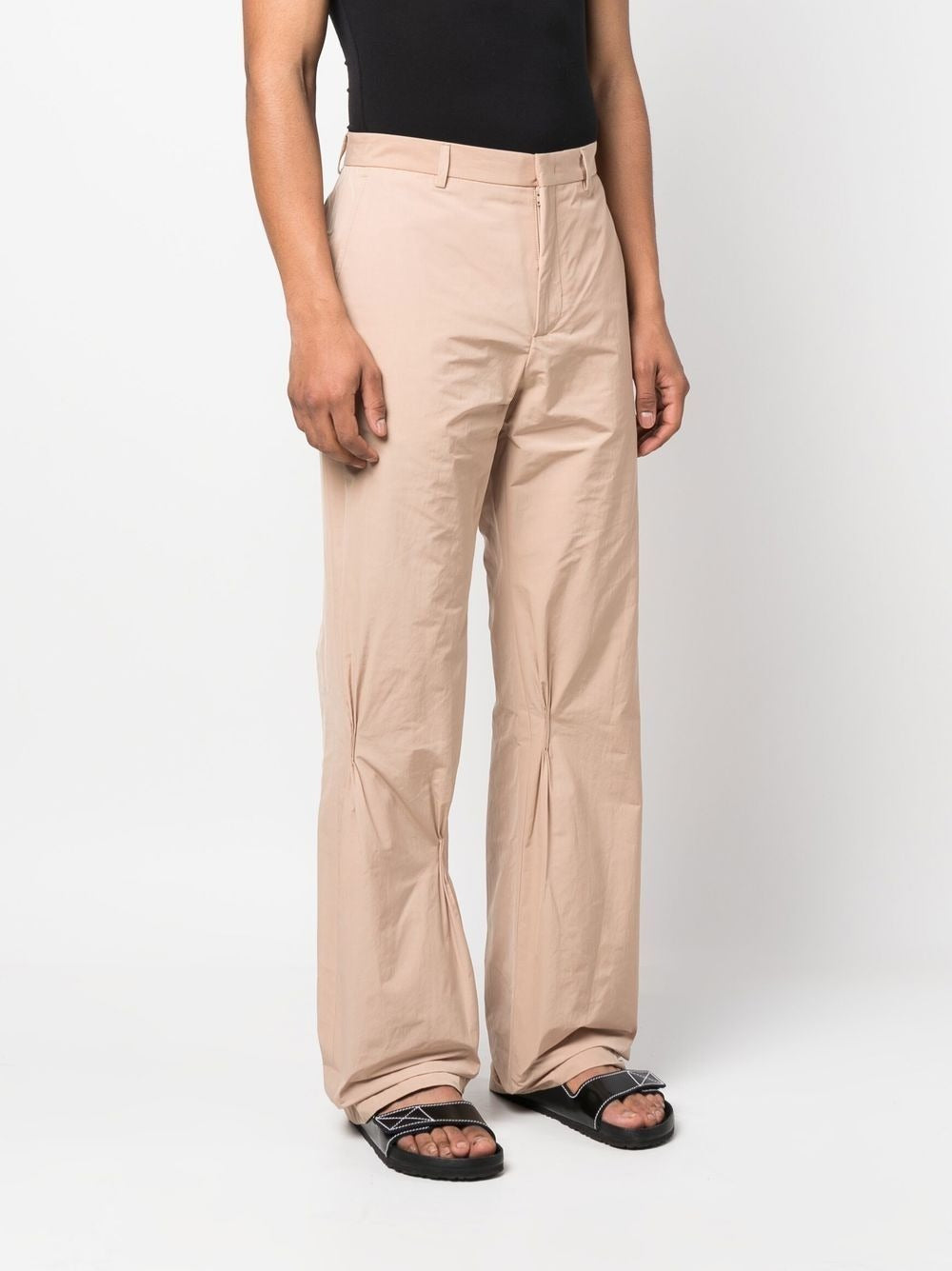 424 TAFFETA GATHERED TROUSERS