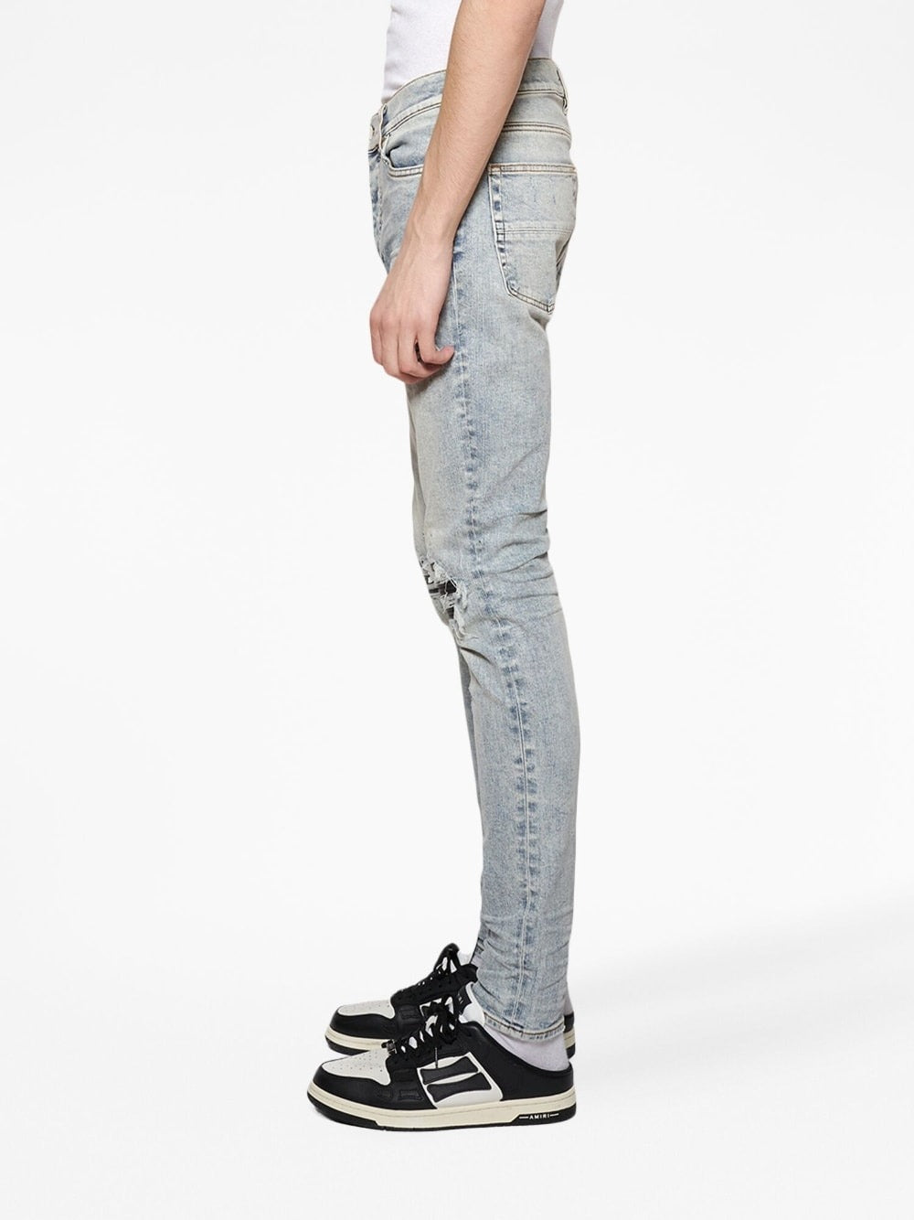 AMIRI DISTRESSED SLIM-FIT JEANS