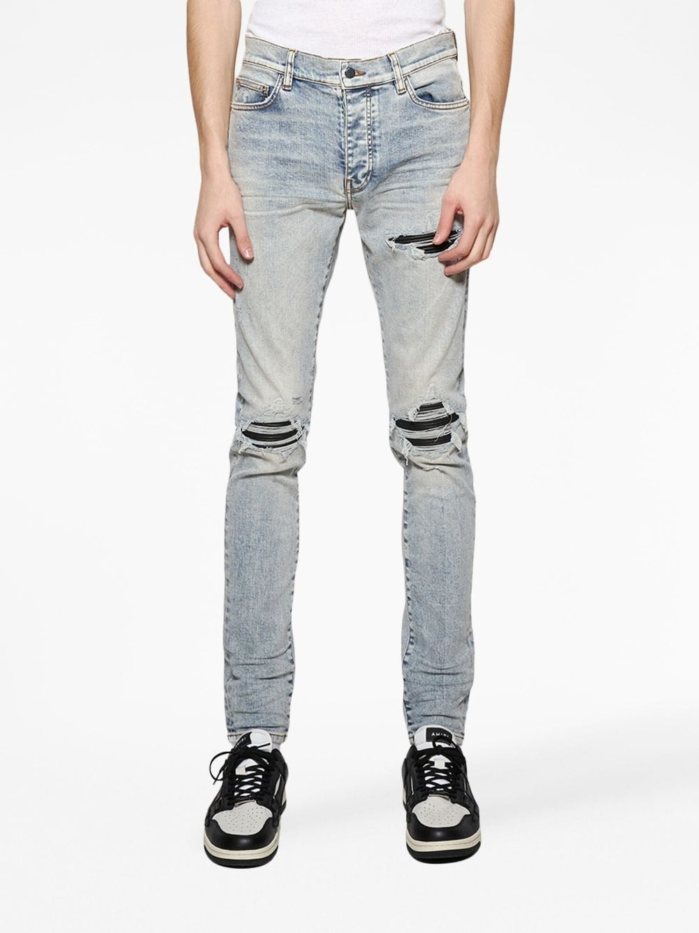 AMIRI DISTRESSED SLIM-FIT JEANS