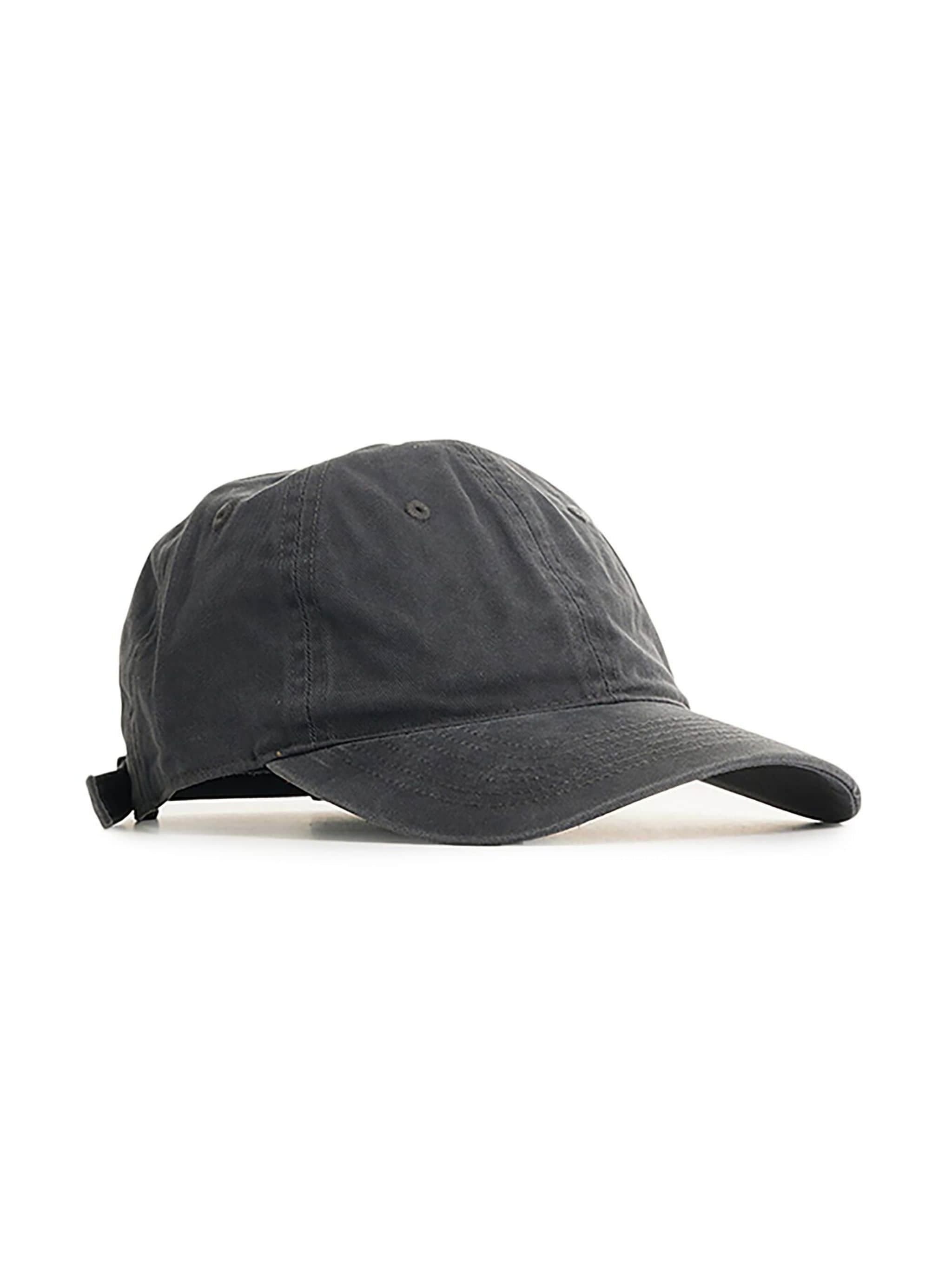 WASHED-DENIM COTTON CAP