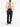 BRINA WAISTBAND FAUX-LEATHER TROUSERS