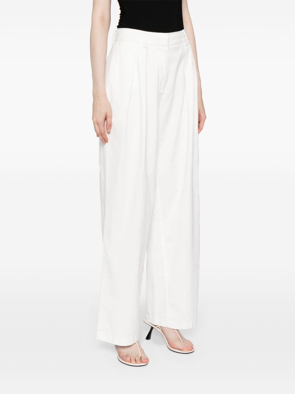 LUISA WOVEN COTTON PANT