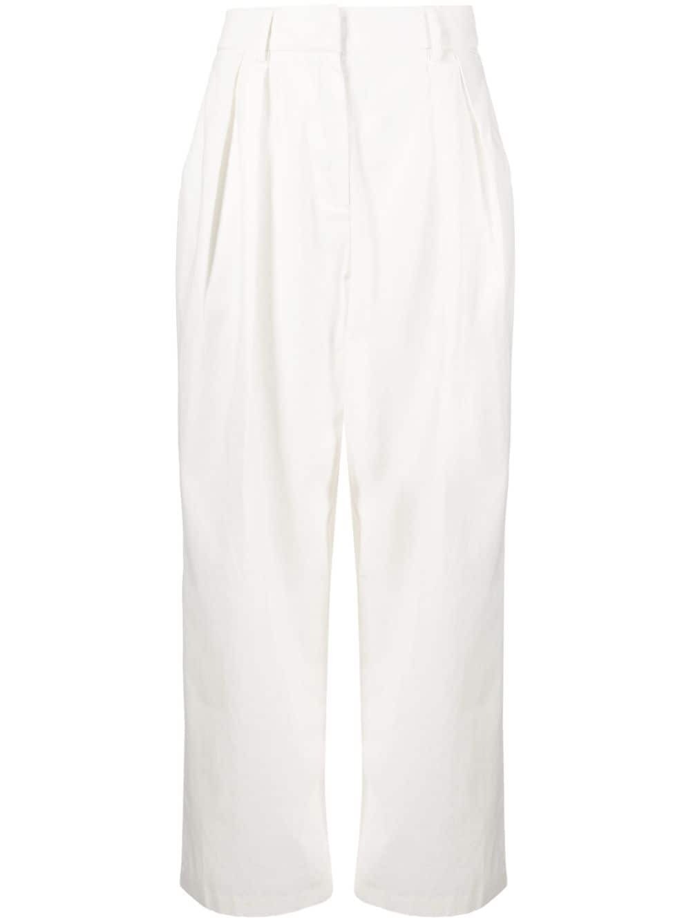 LUISA WOVEN COTTON PANT