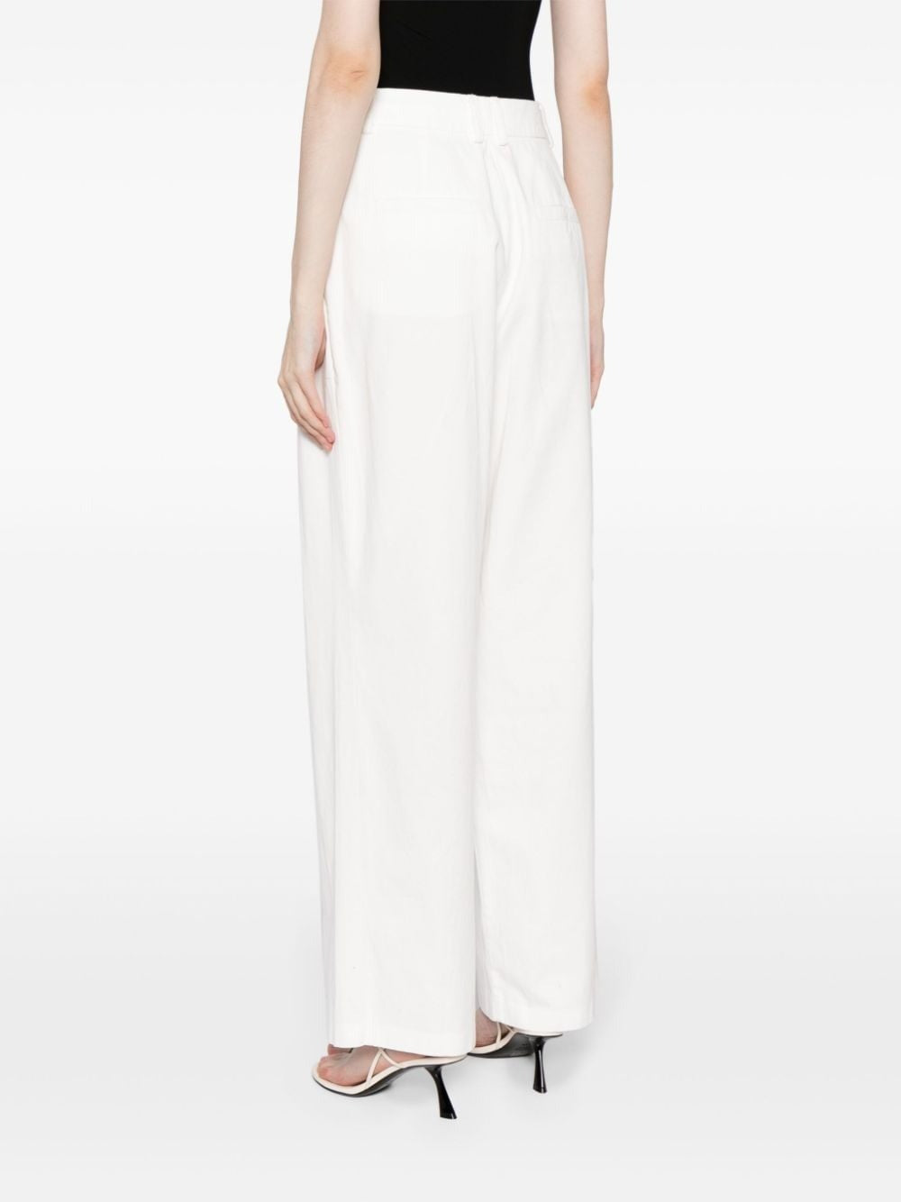 LUISA WOVEN COTTON PANT