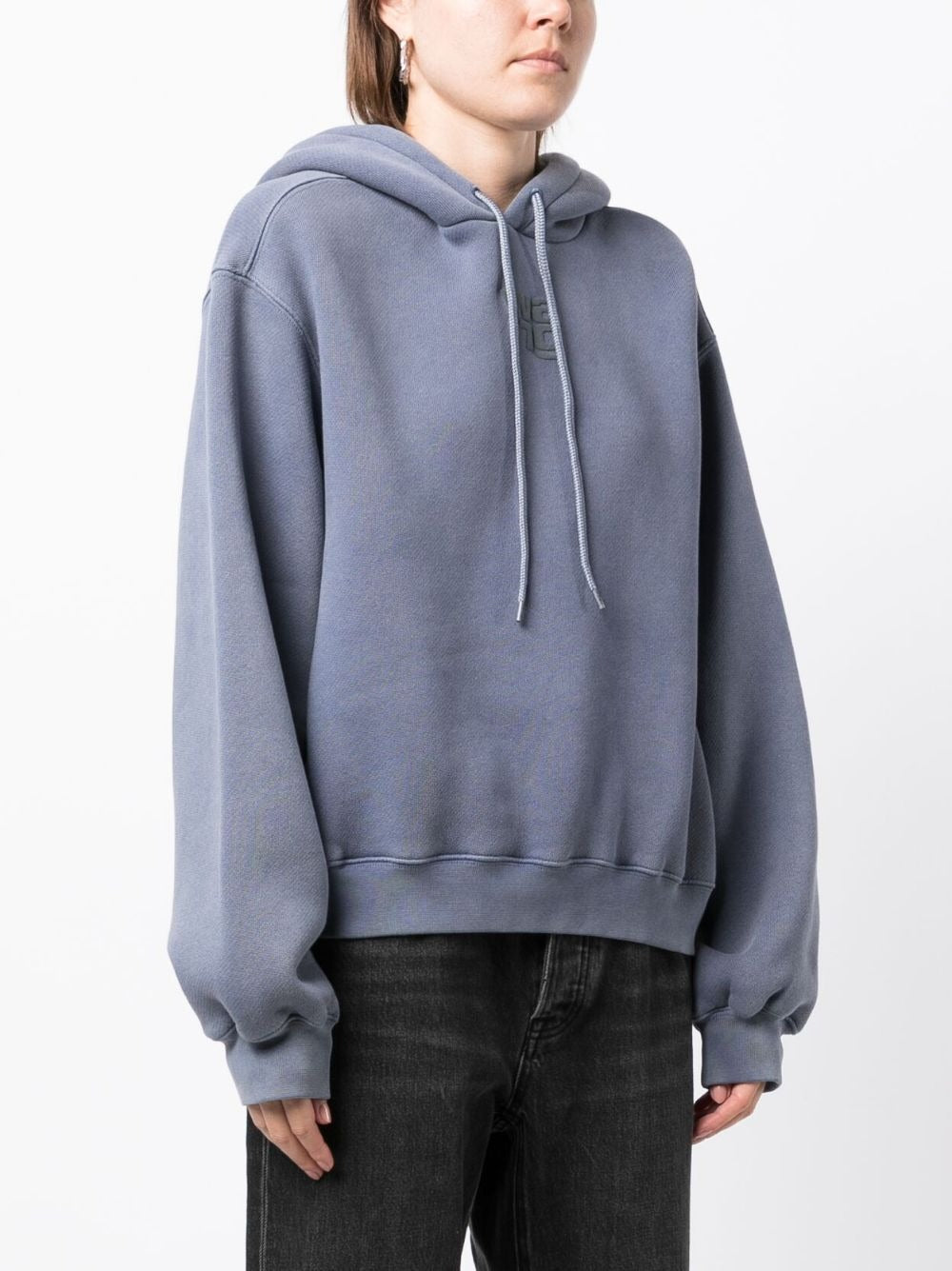 ESSENTIAL TERRY HOODIE WITH PUFF PAINT LOGO