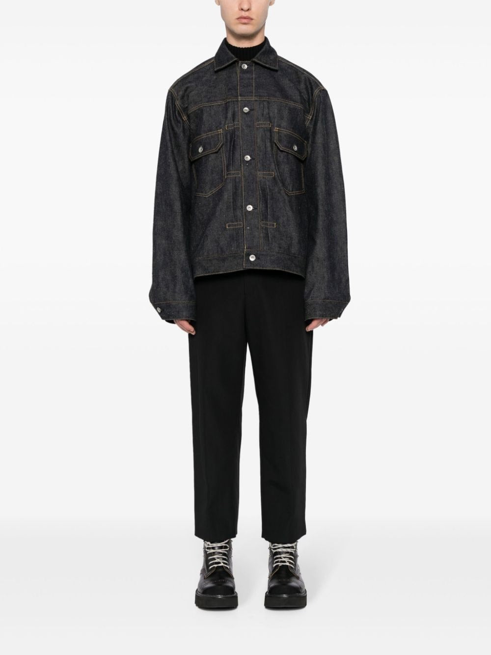 SACAI BEYONDEXX DENIM JACKET