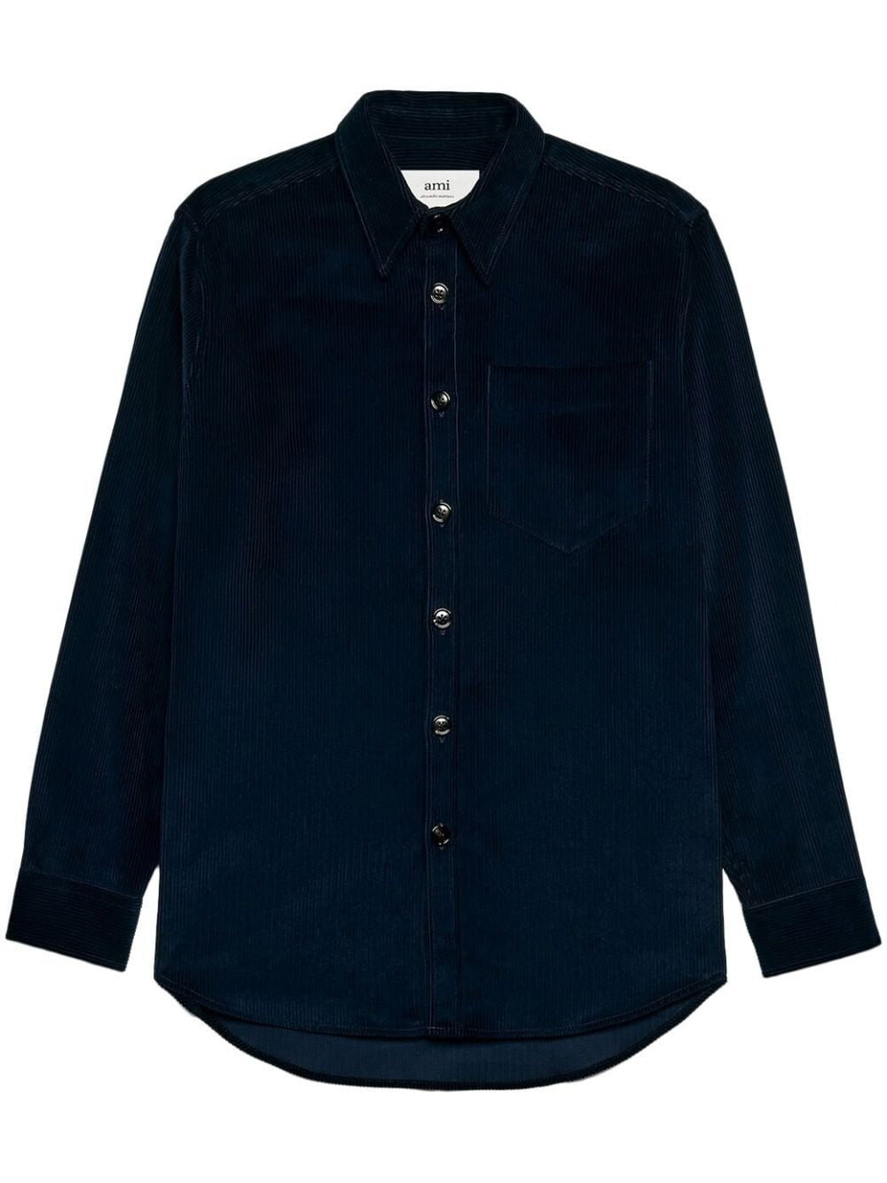 CLASSIC-COLLAR CORDUROY VELVET SHIRT JACKET