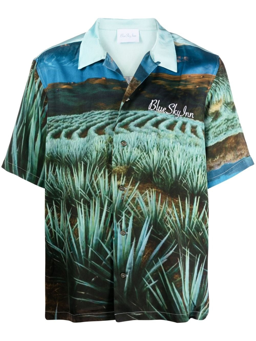 AGAVE GRAPHIC-PRINT SHORT-SLEEVE SHIRT