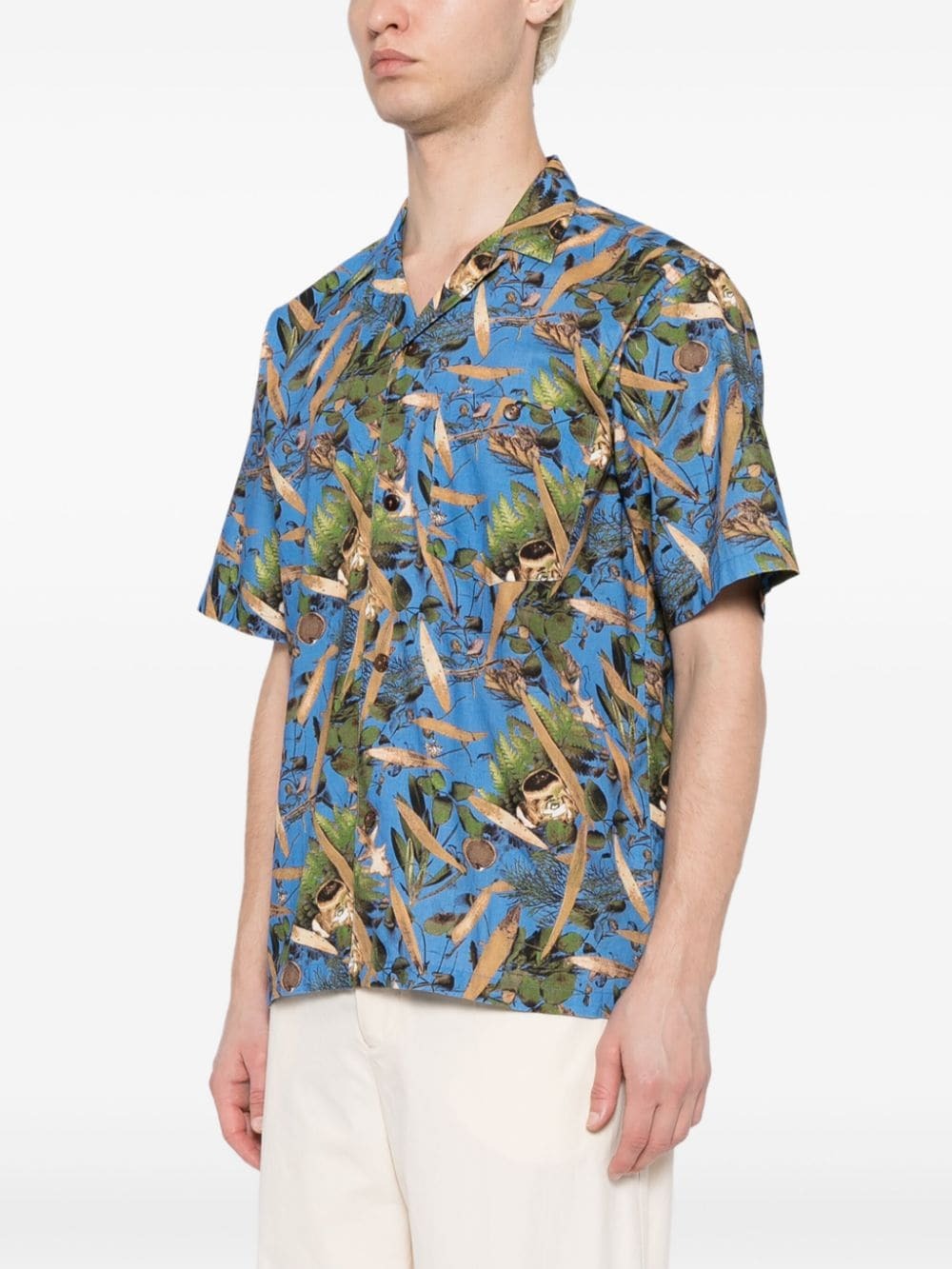 LUMEN GRAPHIC-PRINT SHORT-SLEEVED SHIRT