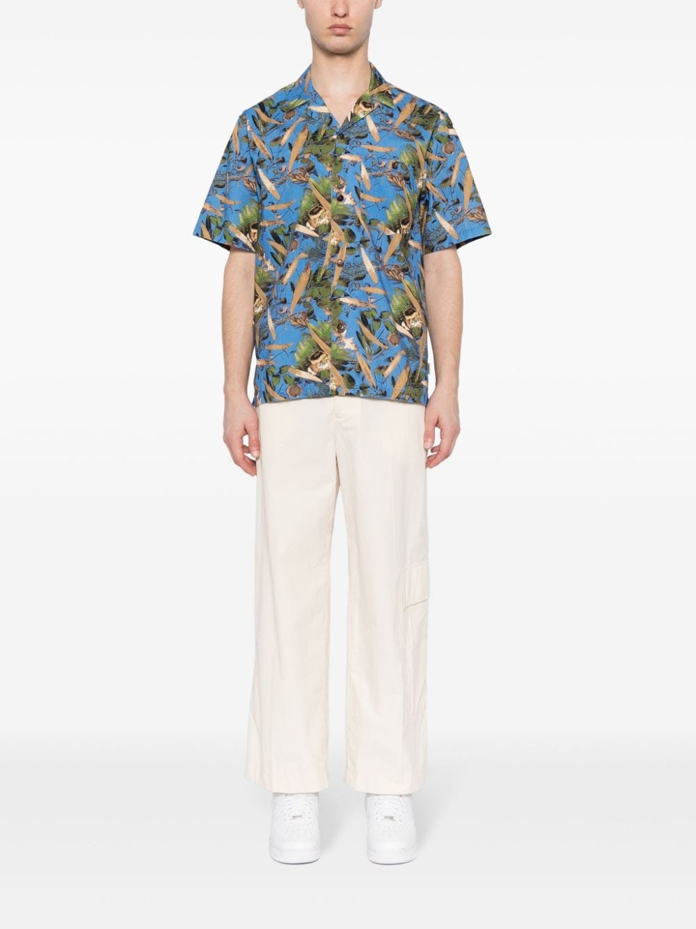 LUMEN GRAPHIC-PRINT SHORT-SLEEVED SHIRT