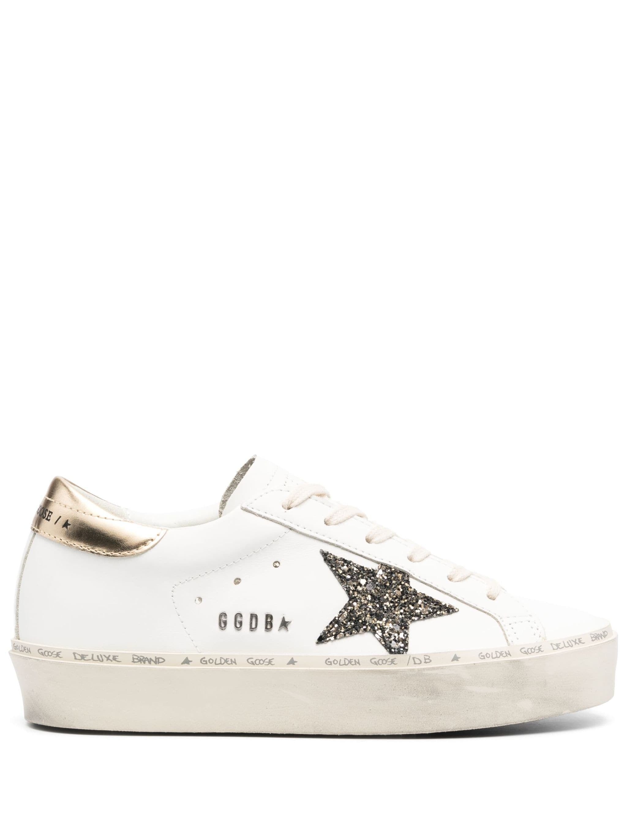 HI STAR STAR PATCH DETAIL LOW-TOP SNEAKERS