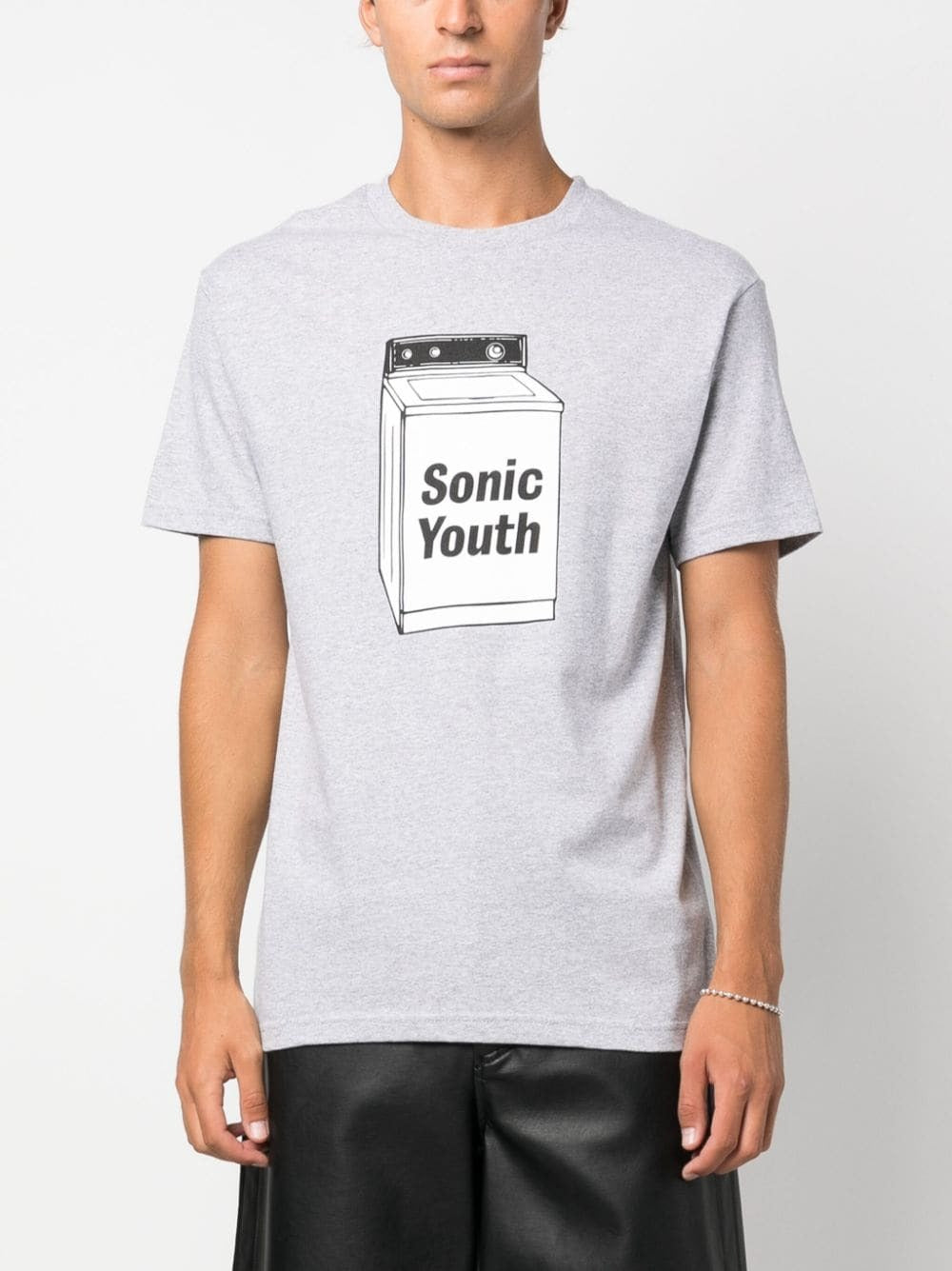 SONIC YOUTH TECHPACK GRAPHIC-PRINT COTTON T-SHIRT