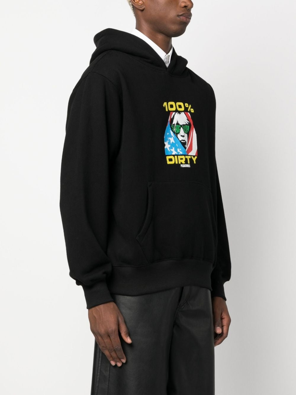 SONIC YOUTH 100% DIRTY GRAPHIC-PRINT HOODIE