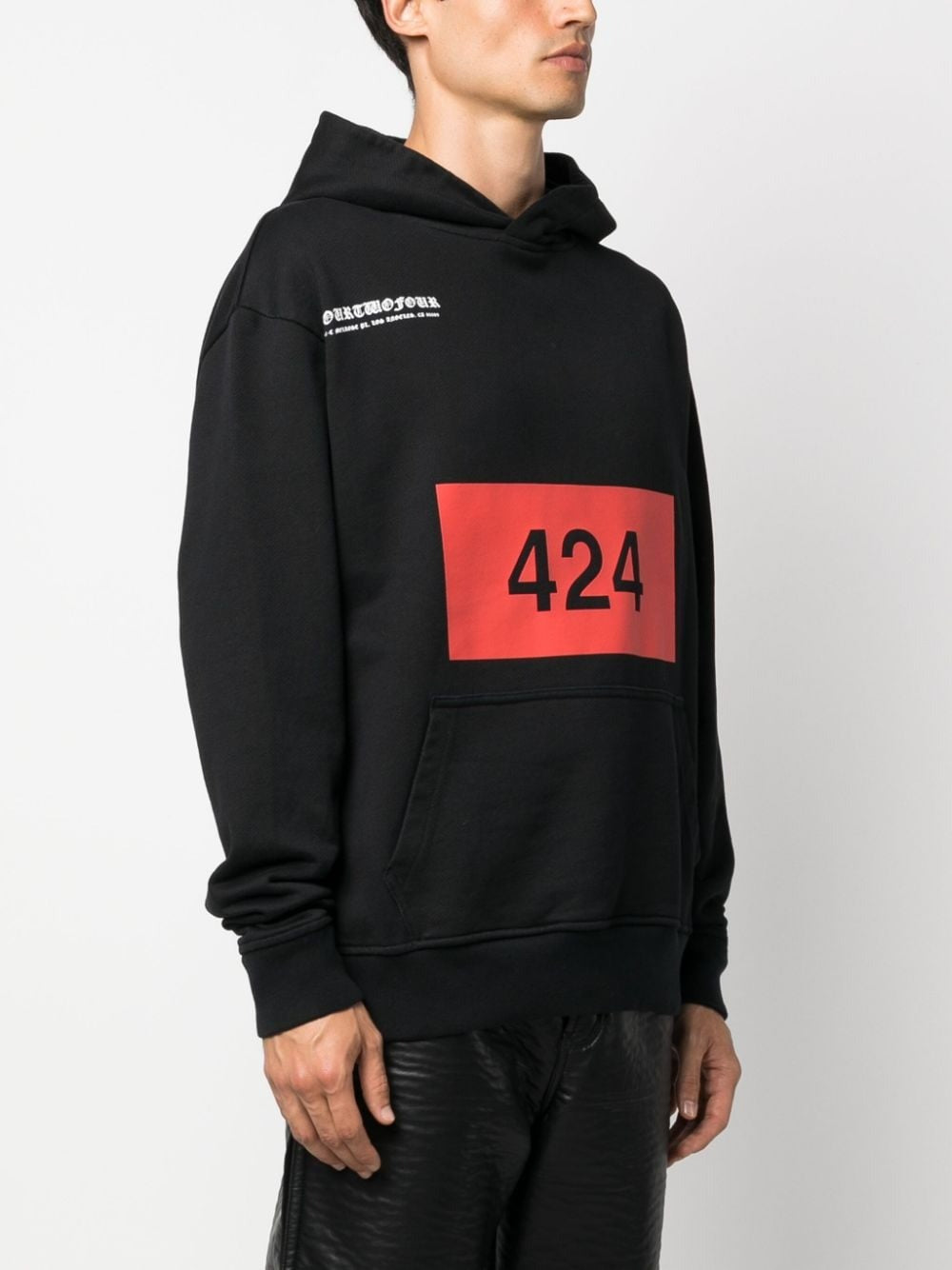 10 GRAPHIC-PRINT COTTON HOODIE