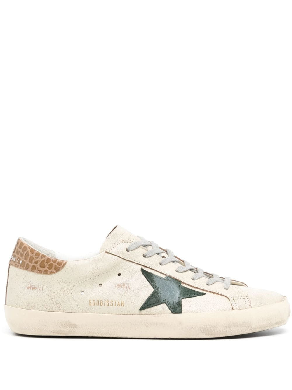 SUPER-STAR VINTAGE SUEDE STAR COCCO LEATHER SNEAKERS