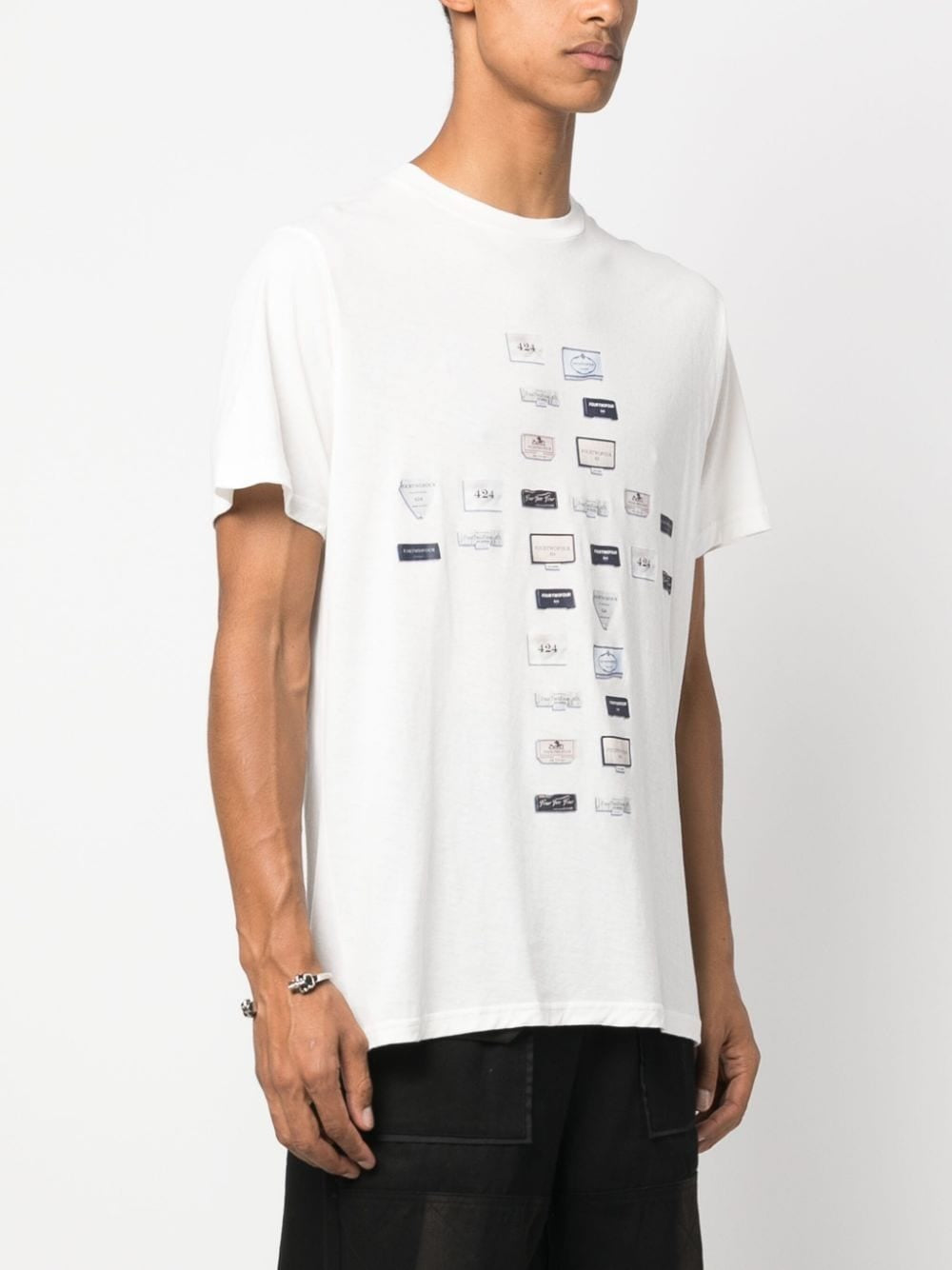 GRAPHIC-PRINT CREW NECK T-SHIRT