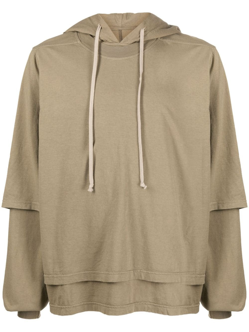 HUSTLER DOUBLE-LAYER COTTON HOODIE