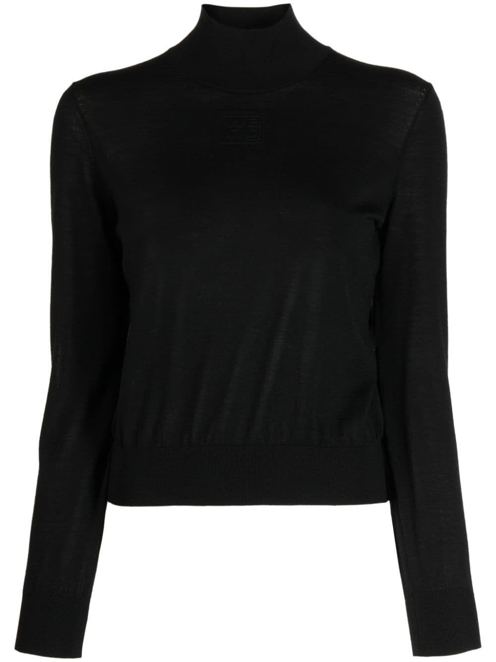 CLASSIC LONG SLEEVE TURTLENECK W/ EMBOSSED LOGO