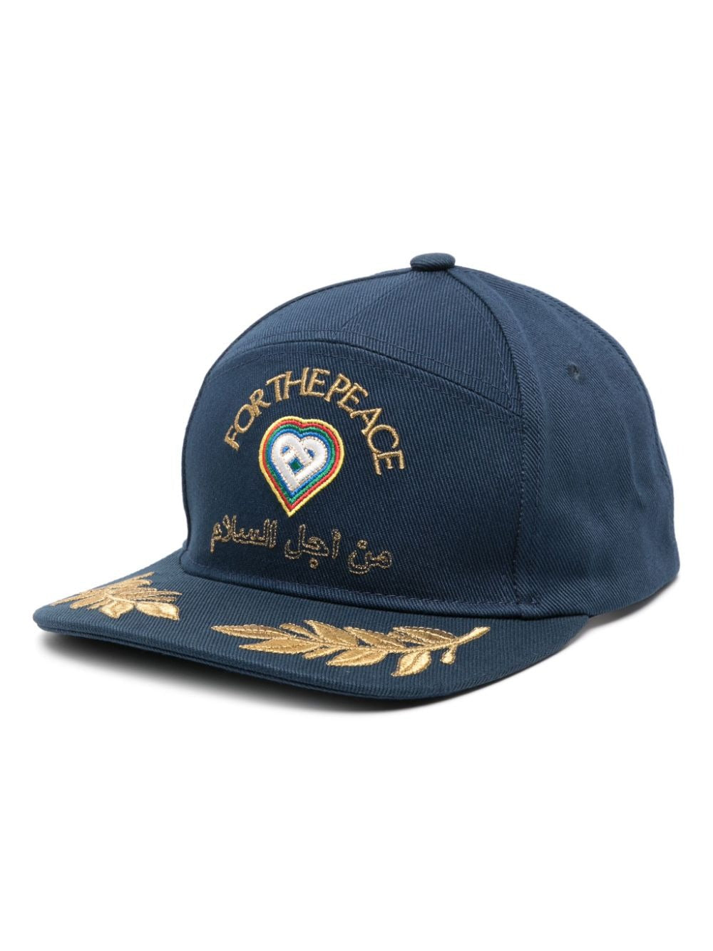 FOR THE PEACE EMBROIDERED CAP