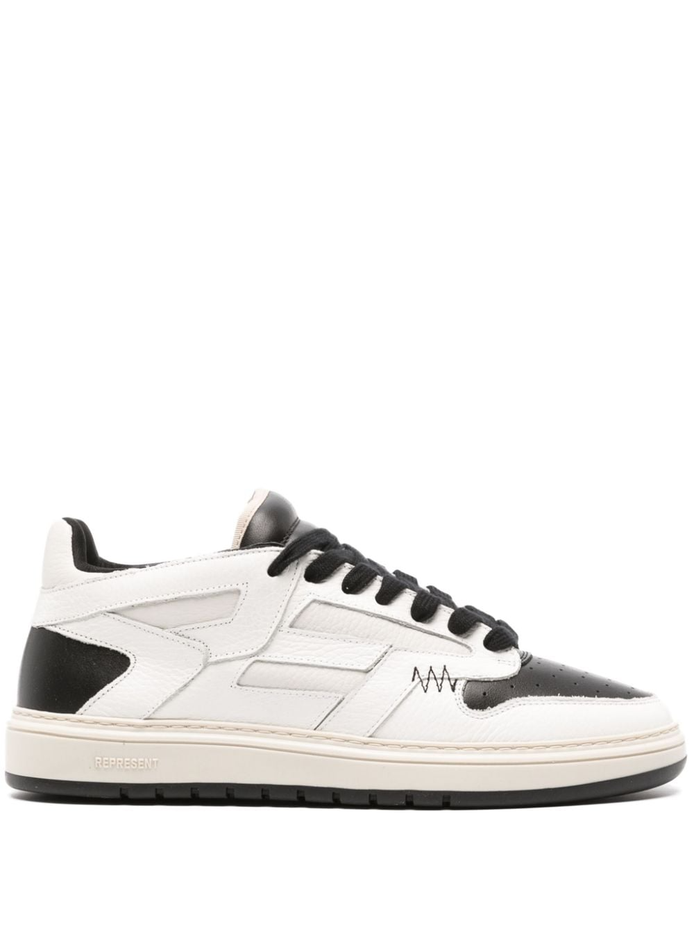 REPTOR PANELLED LEATHER SNEAKERS