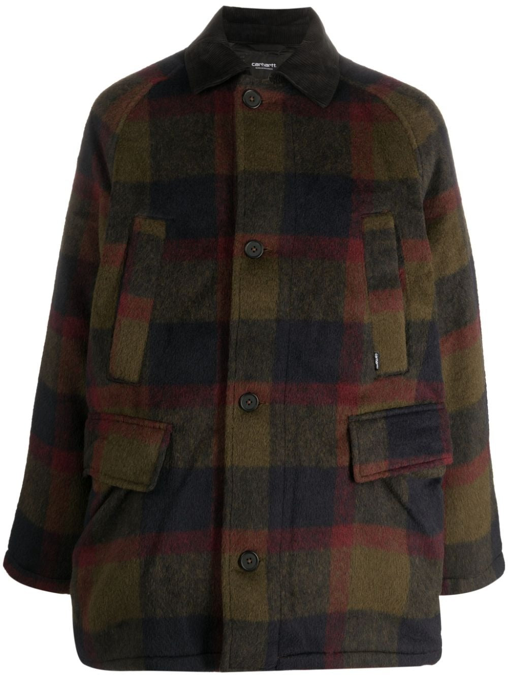 BECKLEY CHECK-PATTERN COTTON JACKET