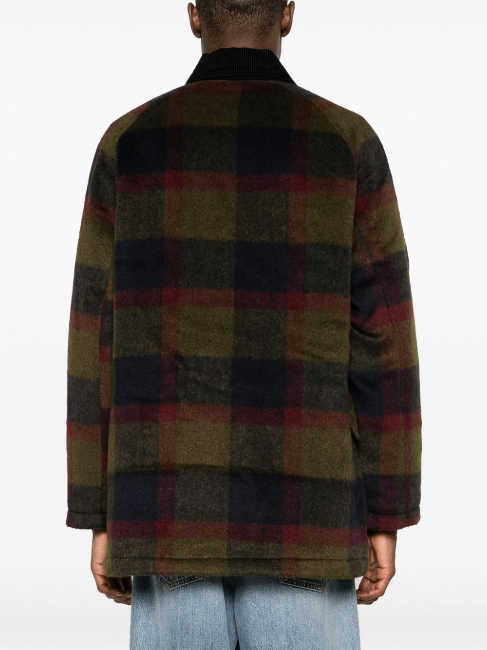 BECKLEY CHECK-PATTERN COTTON JACKET