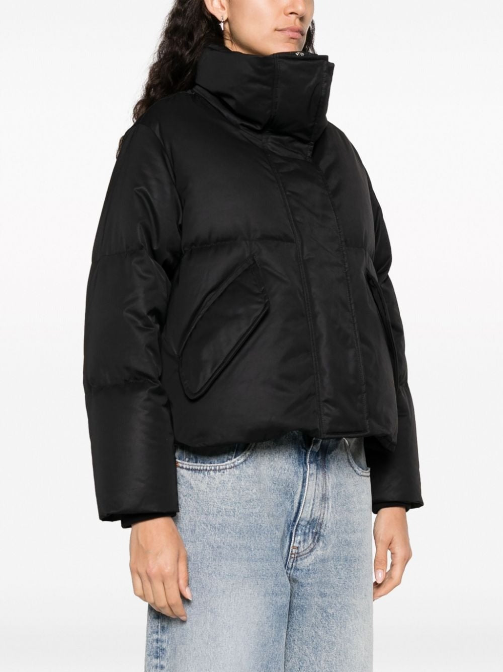 MAISON MARGIELA'S SIGNATURENUMBERS-MOTIF PADDED JACKET