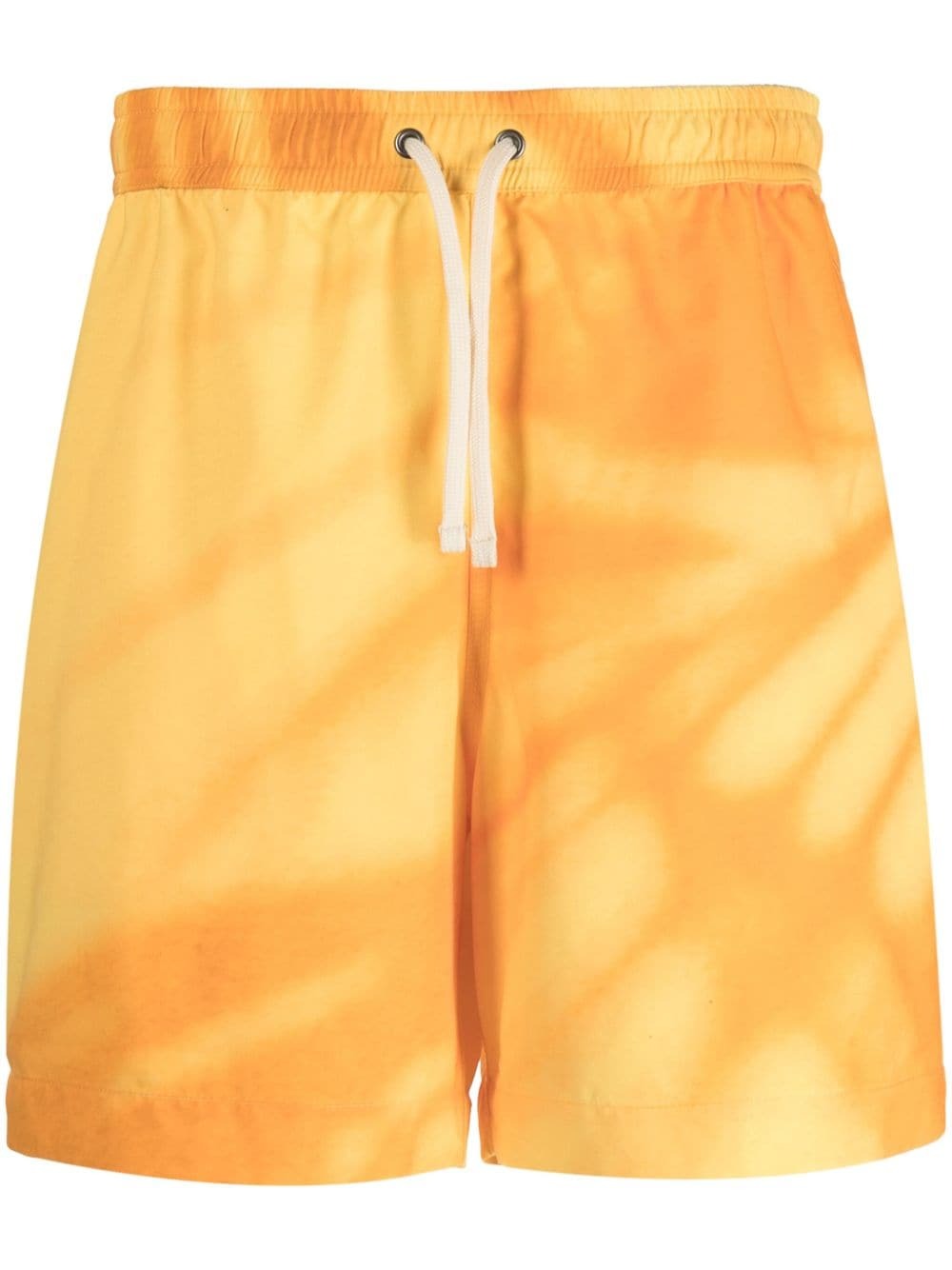 PALMS ELASTICATED-WAISTBAND SHORTS