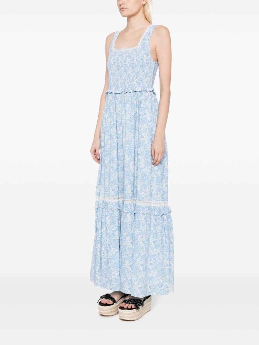 BRENTLIN FLORAL-PRINT MAXI DRESS