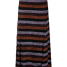 SPRAYED MERINO RIB WOOL MAXI SKIRT