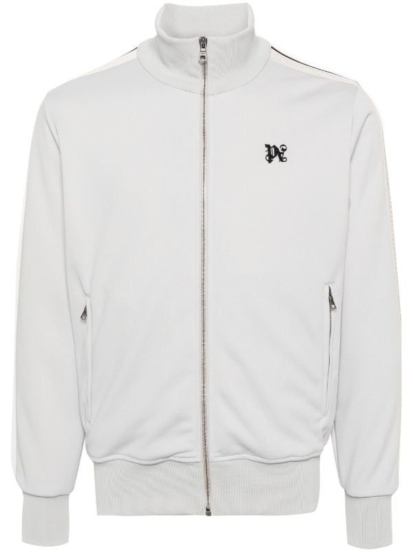 MONOGRAM-EMBROIDERED TRACK JACKET