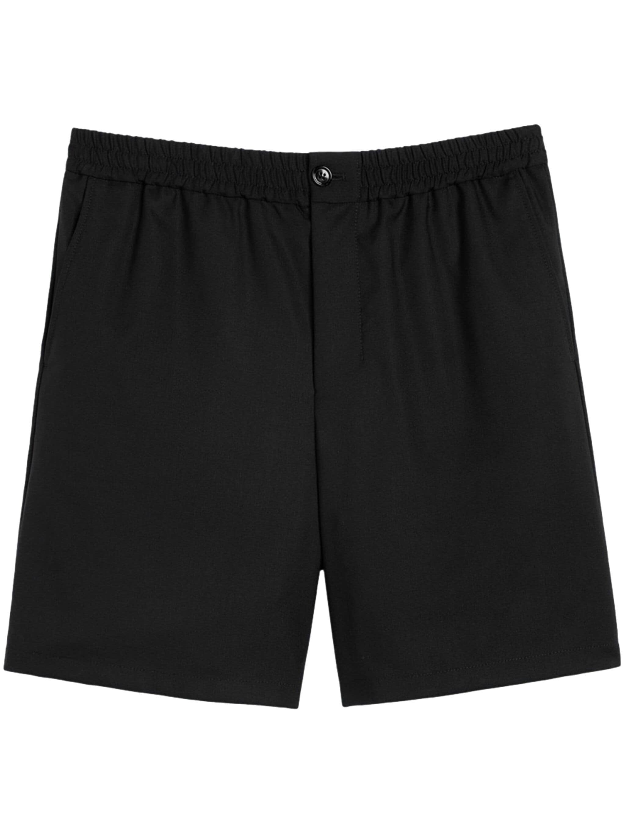 ELASTICATED WAISTBAND CHINO COTTON SHORTS