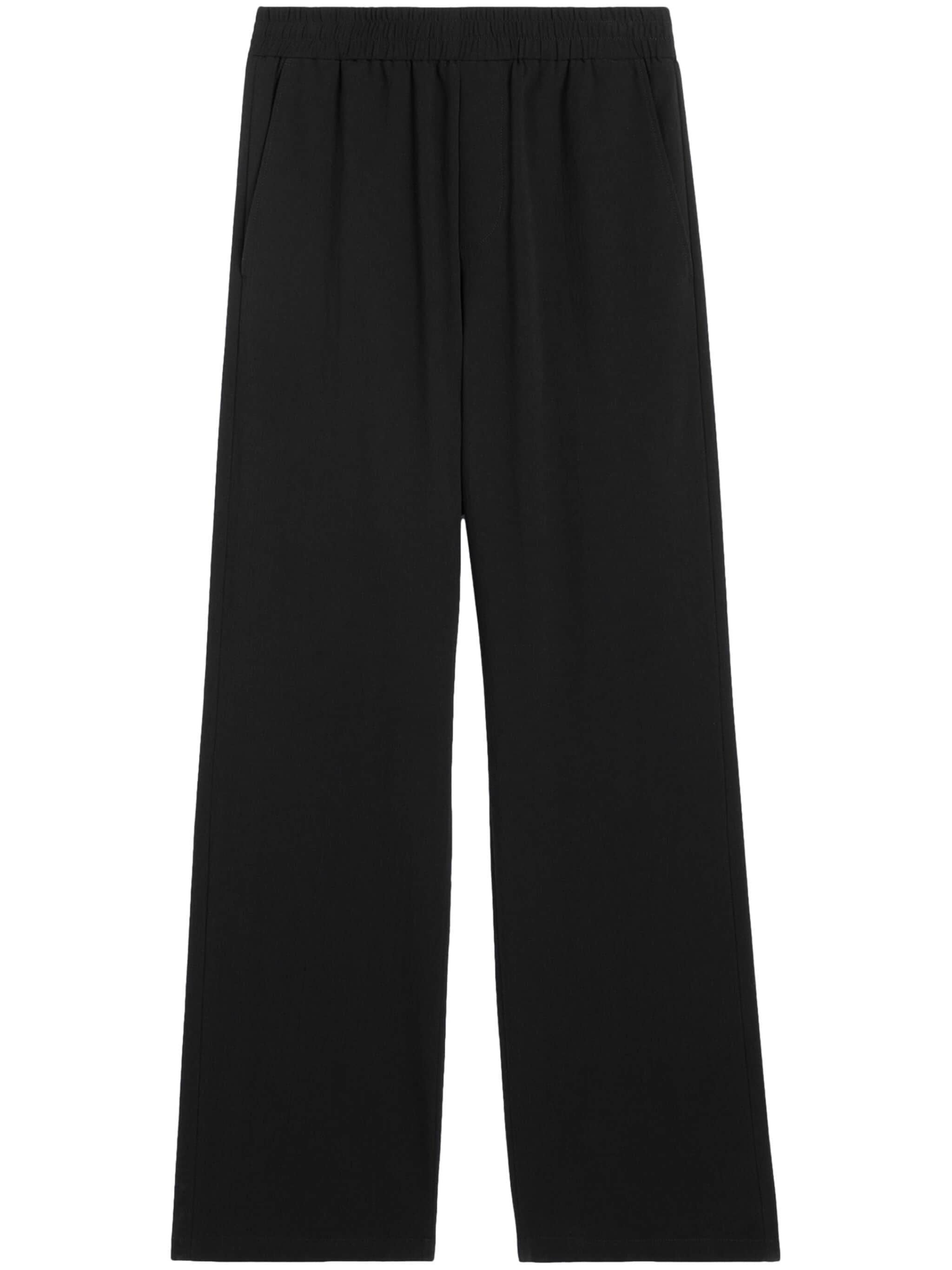 AMI DE COEUR-PLAQUE COTTON TROUSERS