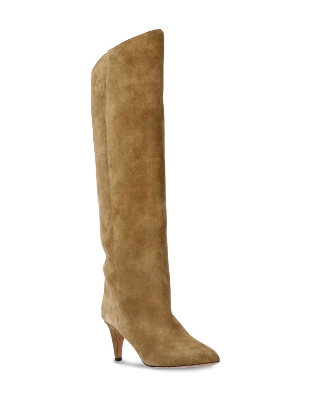 LISPA 75MM SUEDE KNEE BOOTS