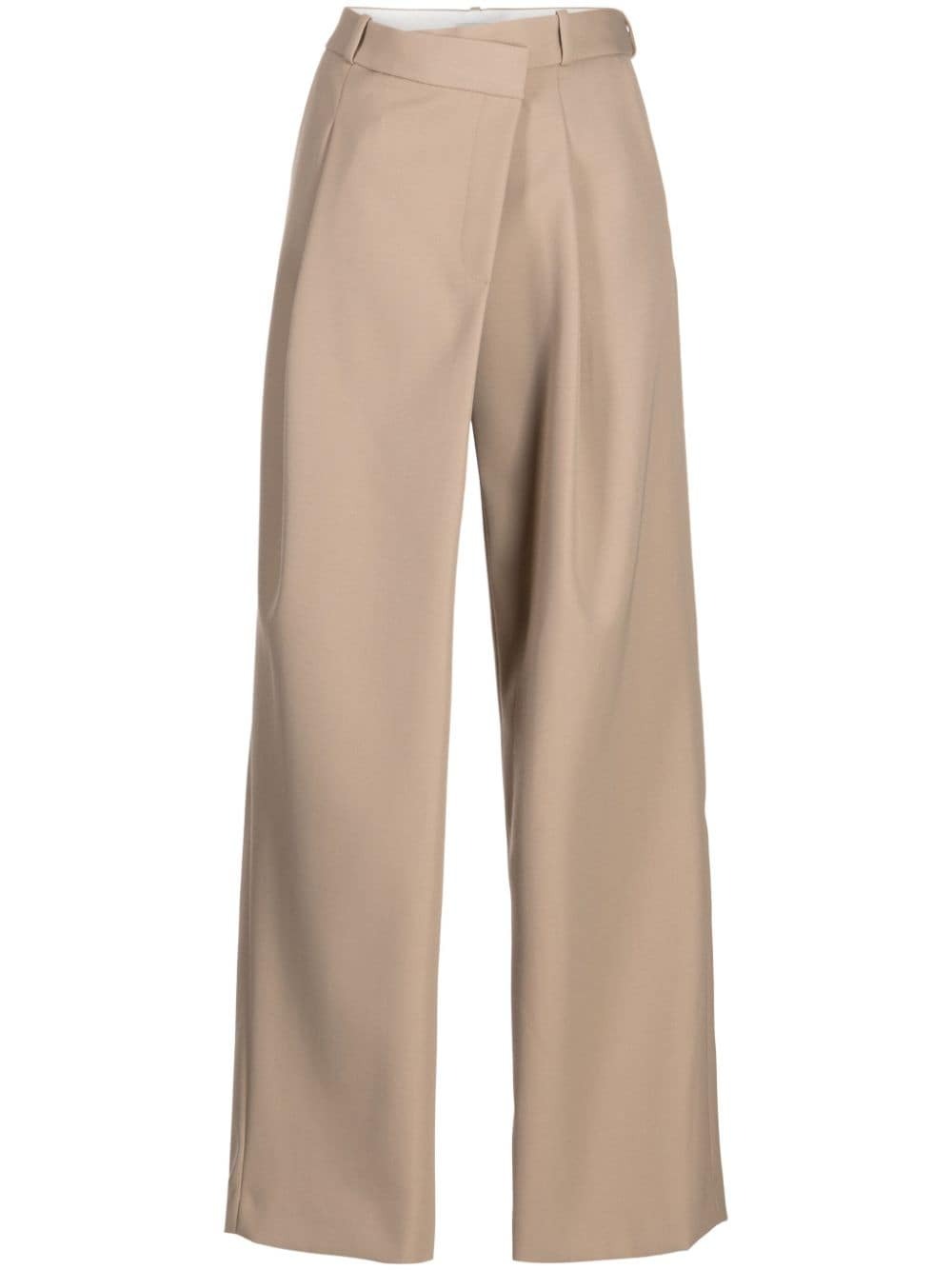 TAYLER OVER LAP WIDE-LEG TROUSER