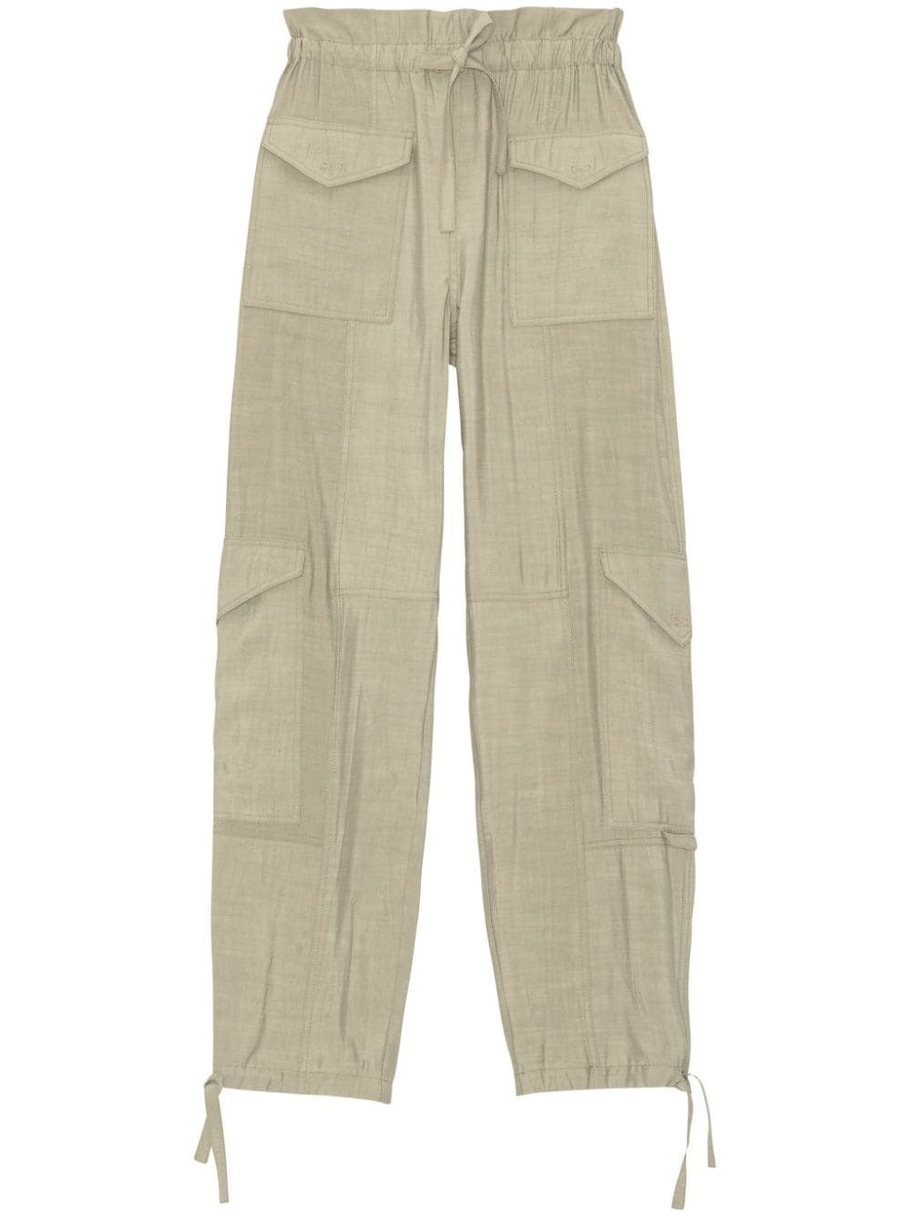 DRAWSTRING CARGO PANTS