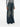 SIGNATURE SINGLE-STITCH LOGO WIDE-LEG JEANS